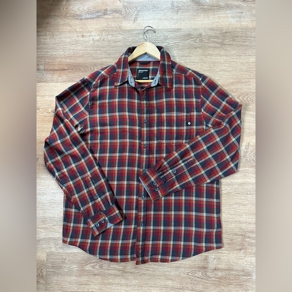 Marmot Men's Fairfax Midweight Flannel Long Sleeve Shirt Size Large #44550 - Picture 4 of 10